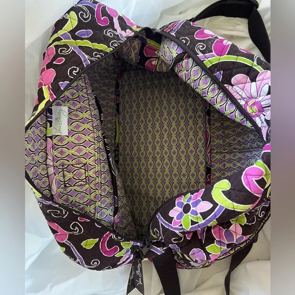 Vera Bradley Purple Punch Weekender Bag - Picture 3 of 5